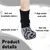 HausPets Paquete 4 calcetines antideslizantes anti-lamido perros, talla XS