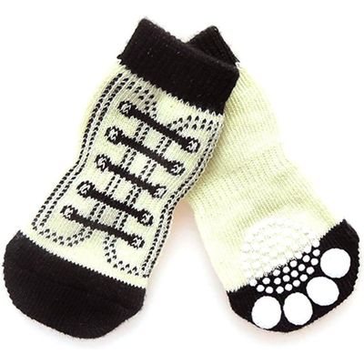 HausPets Calcetines antideslizantes de algodón perros gatos otoño invierno