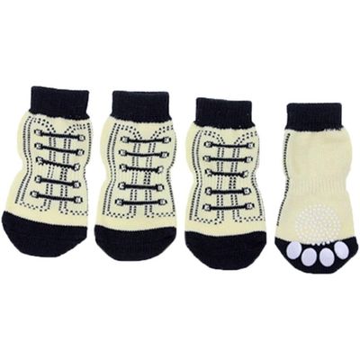 HausPets Calcetines antideslizantes de algodón perros gatos otoño invierno