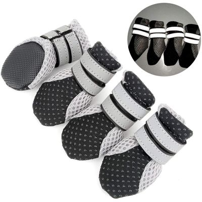 HausPets Bottes Chien Miniatures Été Antidérapantes Réfléchissantes