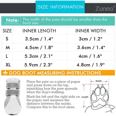 HausPets Botas para perros miniatura, verano, antideslizantes, reflectantes