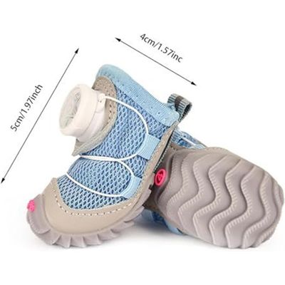 HausPets Botas para perros antideslizantes, reflectantes e impermeables