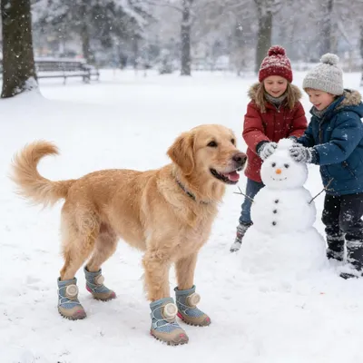 HausPets Botas para perros antideslizantes, reflectantes e impermeables HausPets Botas para perros antideslizantes, reflectantes e impermeables