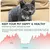 HausPets Collier Laser Chat Interactif Réglable USB-C 2 Modes