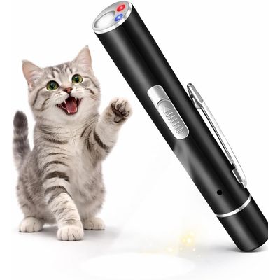 HausPets Jouet Laser Chat Stylo USB Portable Interactif Intérieur