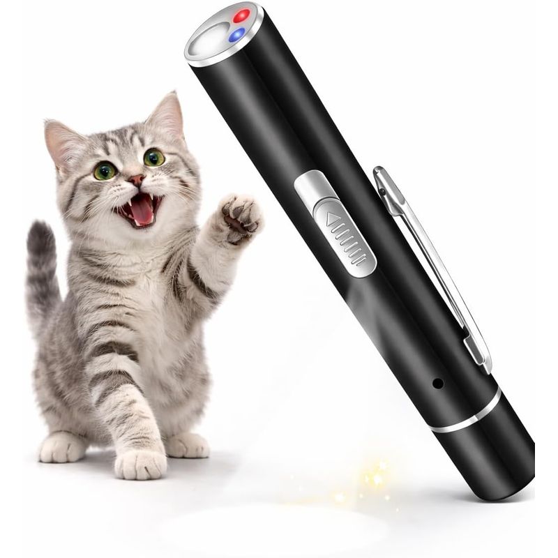 HausPets Laser Katze Stift USB Tragbar Interaktiv Indoor