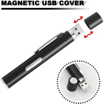 HausPets Jouet Laser Chat Stylo USB Portable Interactif Intérieur