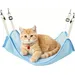 HausPets Katzenhängematte Tiere 60x50cm Polyester 3D-Gewebe 10kg Kaninchen