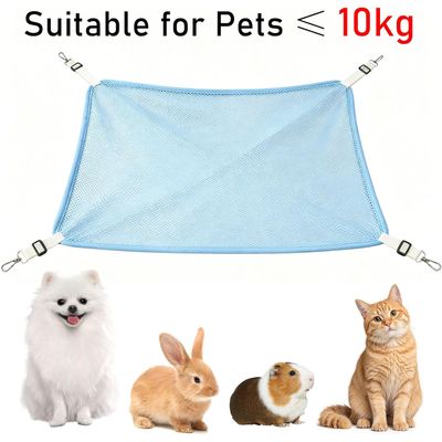 HausPets Chat Animaux 60x50cm Polyester Maille 3D 10kg Lapin Cochon Dinde