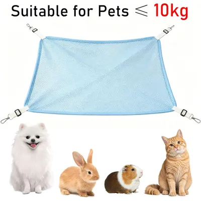 HausPets Katzenhängematte Tiere 60x50cm Polyester 3D-Gewebe 10kg Kaninchen