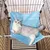 HausPets Chat Animaux 60x50cm Polyester Maille 3D 10kg Lapin Cochon Dinde