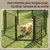 FEANDREA Barrières de sécurité,Enclos pour Chien 8 Panneaux FEANDREA Barrières de sécurité,Enclos pour Chien 8 Panneaux