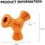 HausPets Jouet Triangle Chien - Caoutchouc Naturel, 3 Trous HausPets Jouet Triangle Chien - Caoutchouc Naturel, 3 Trous