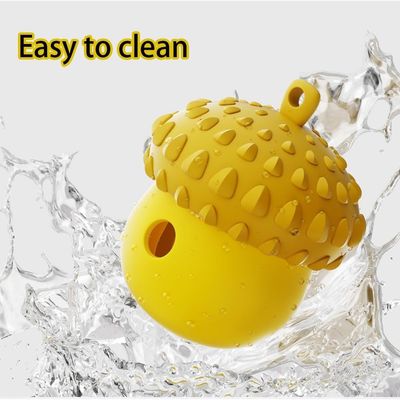 HausPets distributeur friandise gland jaune chien interactif