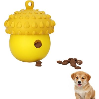 HausPets distributeur friandise gland jaune chien interactif