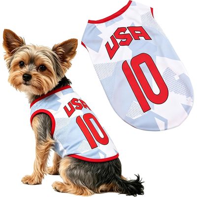 Maillot de Foot pour Chien - USA