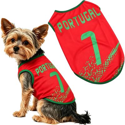 Maillot de Foot pour Chien - Portugal