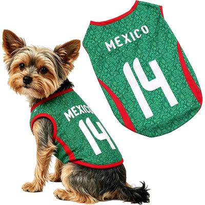 Maillot de Foot pour Chien - Mexico