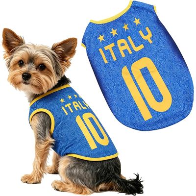 Maillot de Foot pour Chien - Italy