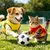 Hund Fußballtrikot ärmellos atmungsaktiv Mesh Sommer - Germany Hund Fußballtrikot ärmellos atmungsaktiv Mesh Sommer - Germany