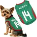 Hund Fußballtrikot ärmellos atmungsaktiv Mesh Sommer - Mexico