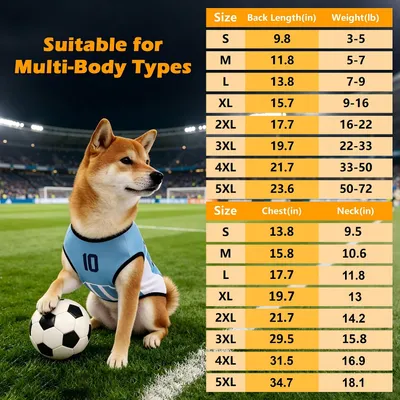 HausPets Camiseta de fútbol para perros - Portugal