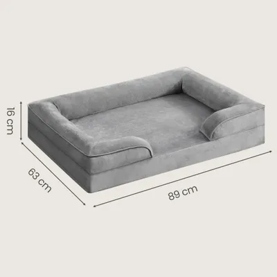 FEANDREA Lits，Lit Déhoussable et Imperméable pour chien