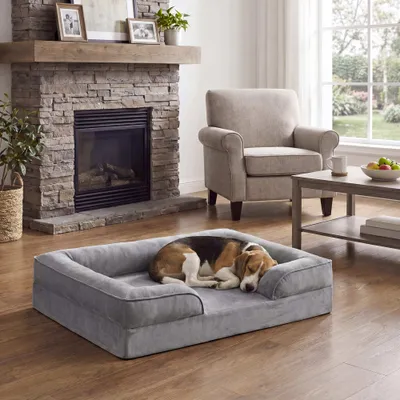 FEANDREA Lits，Lit Déhoussable et Imperméable pour chien