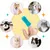 HausPets Lot 6 Brosses Dents Chien Chat Silicone Souple 360° Doigtier