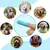 HausPets 5pcs Brosse Dent Chien Chat Silicone 360° Douce Doigtier HausPets 5pcs Brosse Dent Chien Chat Silicone 360° Douce Doigtier