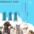 HausPets 5pcs Brosse Dent Chien Chat Silicone 360° Douce Doigtier HausPets 5pcs Brosse Dent Chien Chat Silicone 360° Douce Doigtier