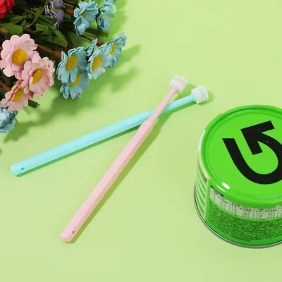HausPets Lot 2 Brosses Dents Chien Chat Silicone Souple 360° Manche HausPets Lot 2 Brosses Dents Chien Chat Silicone Souple 360° Manche