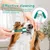 HausPets Kit 8pcs Brosses Dents Chien Chat 3 Têtes Doigtier Silicone