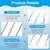 HausPets Kit 3 Outils Dentaires Chien Chat Acier Inoxydable