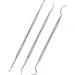 HausPets Kit 3 Outils Dentaires Chien Chat Acier Inoxydable
