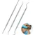 HausPets Kit 3 Outils Dentaires Chien Chat Acier Inoxydable