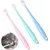 HausPets Lot 3 Brosses Dents Chien Chat Silicone Souple 360° Manche HausPets Lot 3 Brosses Dents Chien Chat Silicone Souple 360° Manche