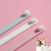 HausPets Lot 3 Brosses Dents Chien Chat Extra Douces 10000 Poils Manche