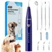 HausPets Nettoyeur Dentaire Ultrason Chien Chat USB 3 Modes 9 Pièces