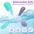 HausPets Lot 4 Brosses Dents Chien Chat Silicone Qualité Alimentaire