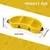 HausPets bol céramique forme banane jaune petit animal HausPets bol céramique forme banane jaune petit animal