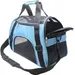 HausPets Hunde Katzen Transporttasche 42x30cm Flugzeugtauglich Blau