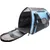 HausPets Hunde Katzen Transporttasche 42x30cm Flugzeugtauglich Blau