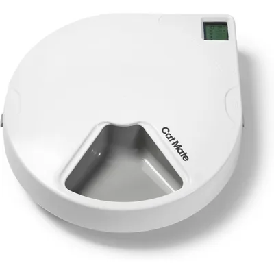 HausPets C500 5-Fach Automatik-Futterer Digitaltimer Nass- & Trockenfutter