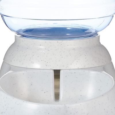 HausPets Distributeur Eau Chat Chien 3,8L Gravité Transparent Petit