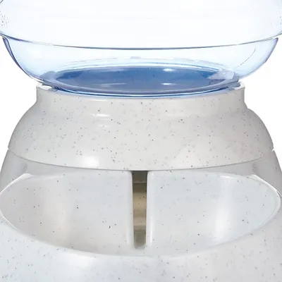 HausPets Distributeur Eau Chat Chien 3,8L Gravité Transparent Petit HausPets Distributeur Eau Chat Chien 3,8L Gravité Transparent Petit