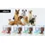 HausPets Distributeur Auto Nourriture Eau Chat Chien 3.8L Gravité Gris