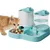 HausPets Distributeur Nourriture et Eau Chat Automatique Anti-Déversement HausPets Distributeur Nourriture et Eau Chat Automatique Anti-Déversement