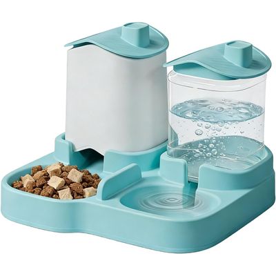HausPets Automatischer Katzenfutter- und Wasserspender Auslaufsicher