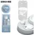 HausPets 3in1 Keramik Napf Katze 15° Neigung Siphon Wasser Futter